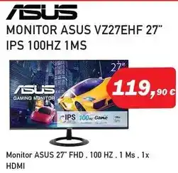 Microsshop Asus - monitor vz27ehf 27 ips 100hz 1ms oferta