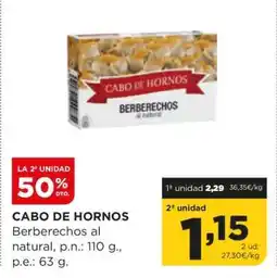 Alimerka CABO DE HORNOS oferta