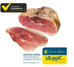 Cash Ecofamilia Centro jamón gran reserva hembra estirpe oferta