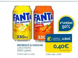 Cash Ecofamilia FANTA Refresco s/azúcar oferta
