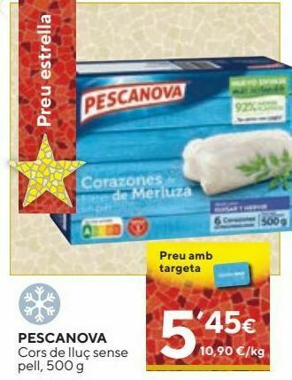 Caprabo Merluza pescanova oferta