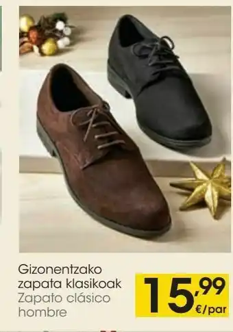 Eroski Zapato clásico hombre oferta