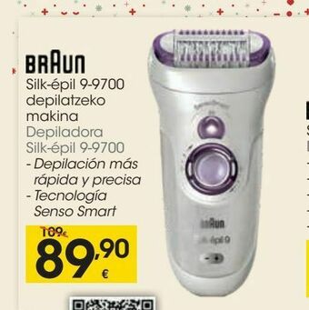 Eroski Braun depiladora silk-épil 9-9700 oferta