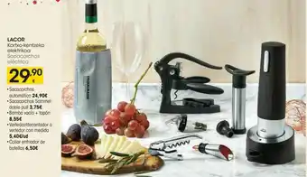 Eroski Lacor sacacorchos eléctrico oferta