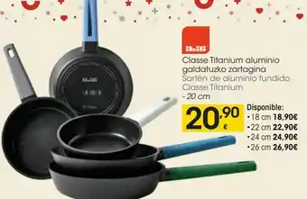 Eroski Ibili sartén de aluminio fundido classe titanium (20cm) oferta