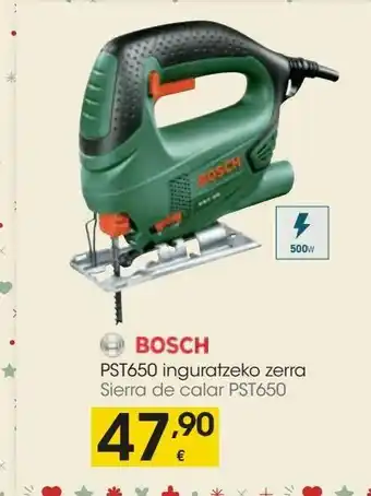 Eroski Bosch sierra de calar pst650 oferta