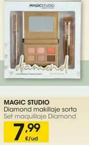 Eroski Magic studio set maquillaje diamond oferta