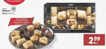 Lidl Baklava deluxe oferta