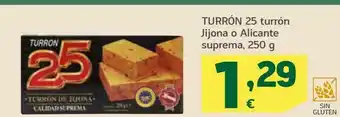HiperDino Turrón jijona o alicante suprema,250 g oferta