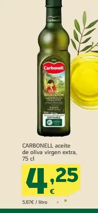 HiperDino Aceite de oliva virgen extra carbonell 75 cl oferta