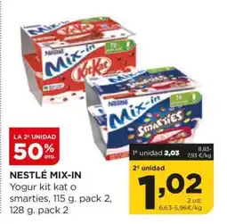 Alimerka NESTLÉ MIX-IN oferta