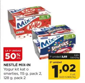 Alimerka NESTLÉ MIX-IN oferta