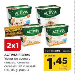 Alimerka ACTIVIA FIBRAS oferta