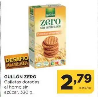 Alimerka GULLÓN ZERO oferta