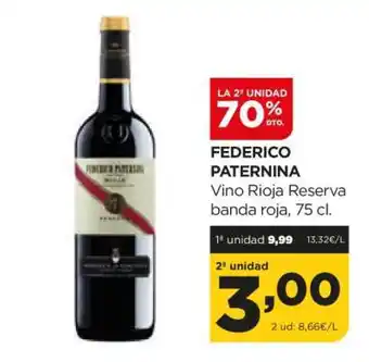 Alimerka FEDERICO PATERNINA oferta