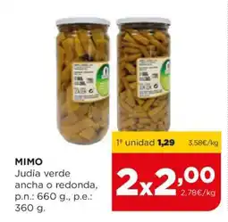 Alimerka MIMO oferta
