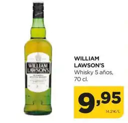 Alimerka WILLIAM LAWSON’S oferta