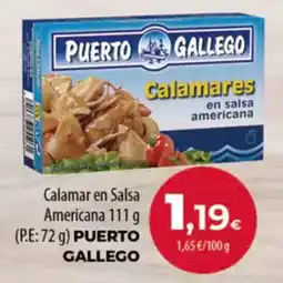 Spar Tenerife PUERTO GALLEGO Calamares en salsa americana oferta
