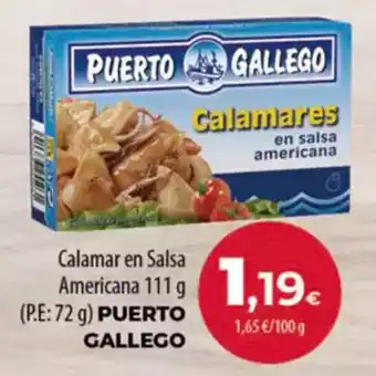Spar Tenerife PUERTO GALLEGO Calamares en salsa americana oferta