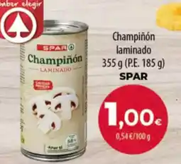 Spar Tenerife SPAR Champiñón laminado oferta