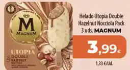 Spar Tenerife MAGNUM Helado Utopia Double Hazelnut Nocciola oferta