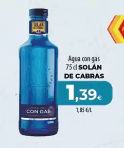 Spar Tenerife SOLÁN DE CABRAS Agua con gas oferta
