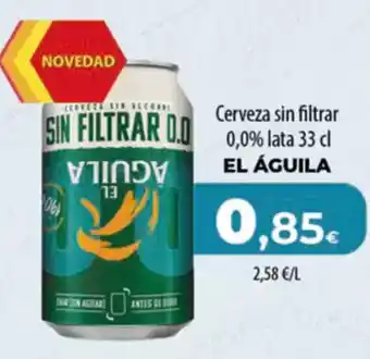 Spar Tenerife EL ÁGUILA Cerveza sin filtrar oferta