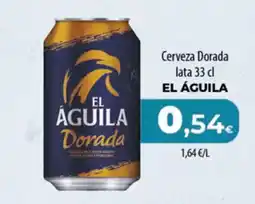 Spar Tenerife EL ÁGUILA Cerveza Dorada oferta