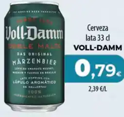 Spar Tenerife VOLL-DAMM Cerveza lata oferta
