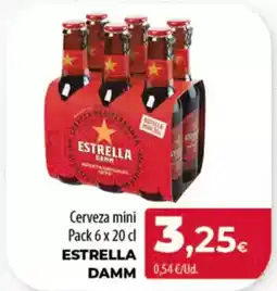 Spar Tenerife ESTRELLA DAMM Cerveza mini oferta
