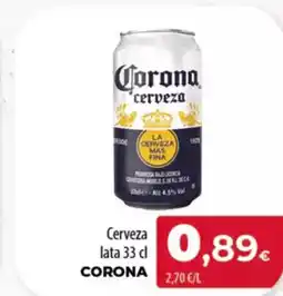 Spar Tenerife CORONA Cerveza oferta
