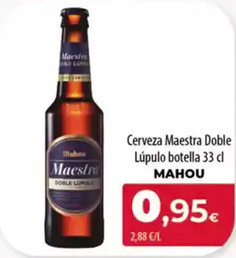 Spar Tenerife MAHOU Cerveza Maestra Doble Lúpulo botella oferta