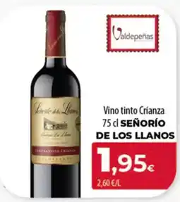 Spar Tenerife SEÑORÍO DE LOS LLANOS Vino tinto Crianza oferta