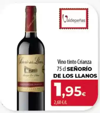 Spar Tenerife SEÑORÍO DE LOS LLANOS Vino tinto Crianza oferta
