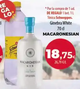 Spar Tenerife MACARONESIAN Ginebra White oferta