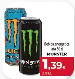 Spar Tenerife MONSTER Bebida energética oferta