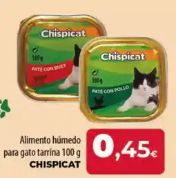 Spar Tenerife CHISPICAT Alimento húmedo para gato tarrina oferta