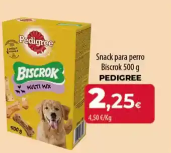 Spar Tenerife PEDIGREE Snack para perro Biscrok oferta