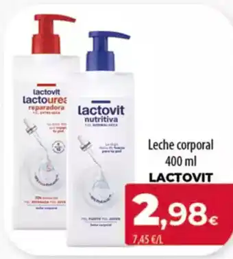 Spar Tenerife LACTOVIT Leche corporal oferta