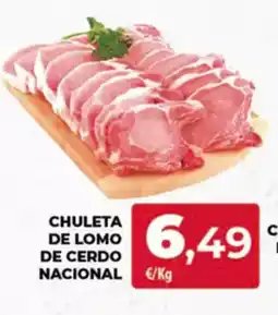 Spar Tenerife Chuleta de lomo de cerdo nacional oferta