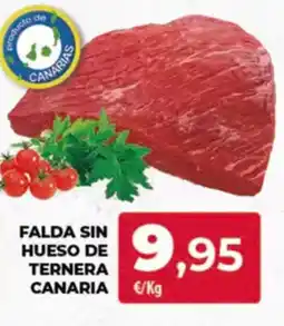 Spar Tenerife Falda sin hueso de ternera canaria oferta