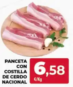 Spar Tenerife Panceta con costilla de cerdo nacional oferta