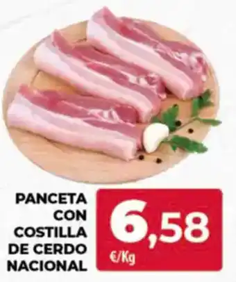 Spar Tenerife Panceta con costilla de cerdo nacional oferta