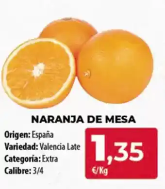 Spar Tenerife Naranja de mesa oferta