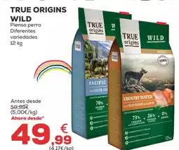 Kiwoko TRUE ORIGINS WILD Pienso perro oferta