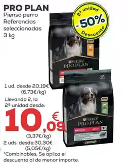 Kiwoko PRO PLAN Pienso perro Referencias seleccionadas oferta