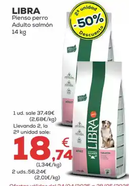 Kiwoko LIBRA Pienso perro Adulto salmón oferta