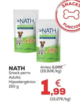 Kiwoko NATH Snack perro Adulto Hipoalergénico oferta