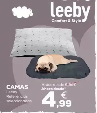 Kiwoko LEEBY Camas referencias seleccionadas oferta