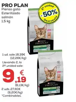 Kiwoko PRO PLAN Pienso gato Esterilizado salmón oferta